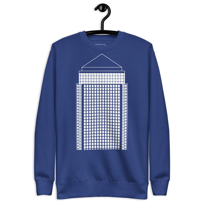 One Canada Square Unisex Sweatshirts