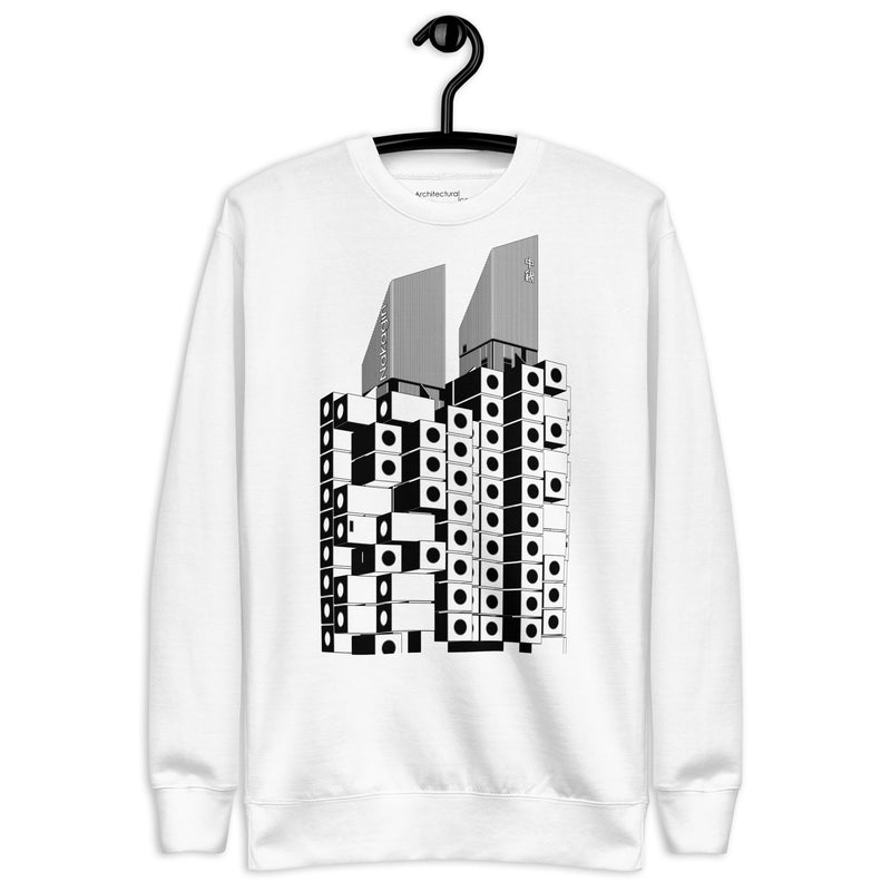 Nakagin Capsule Tower Unisex Sweatshirts