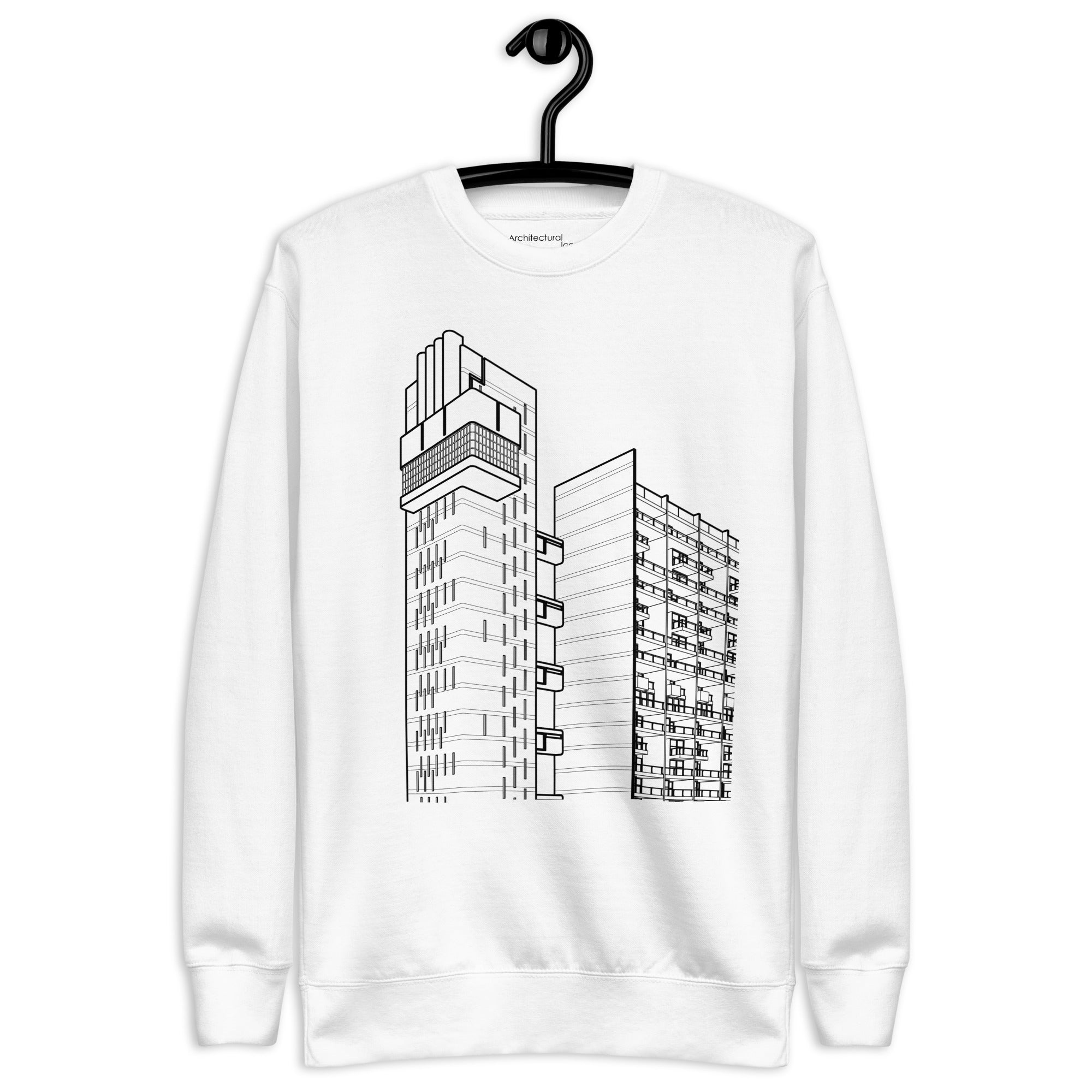 Trellick Tower Detail Unisex Sweatshirts