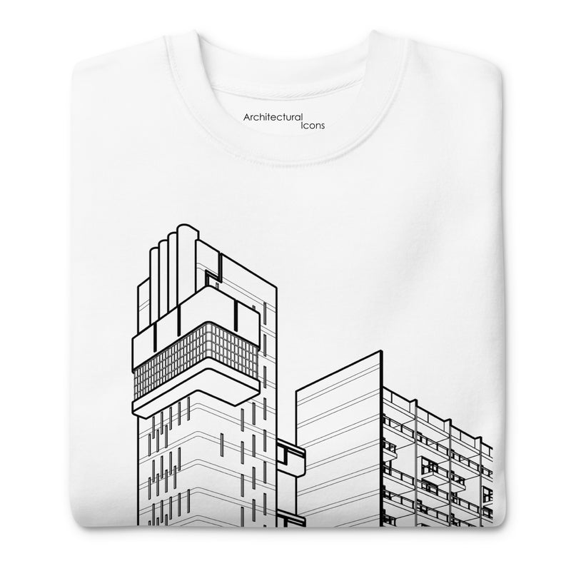 Trellick Tower Detail Unisex Sweatshirts