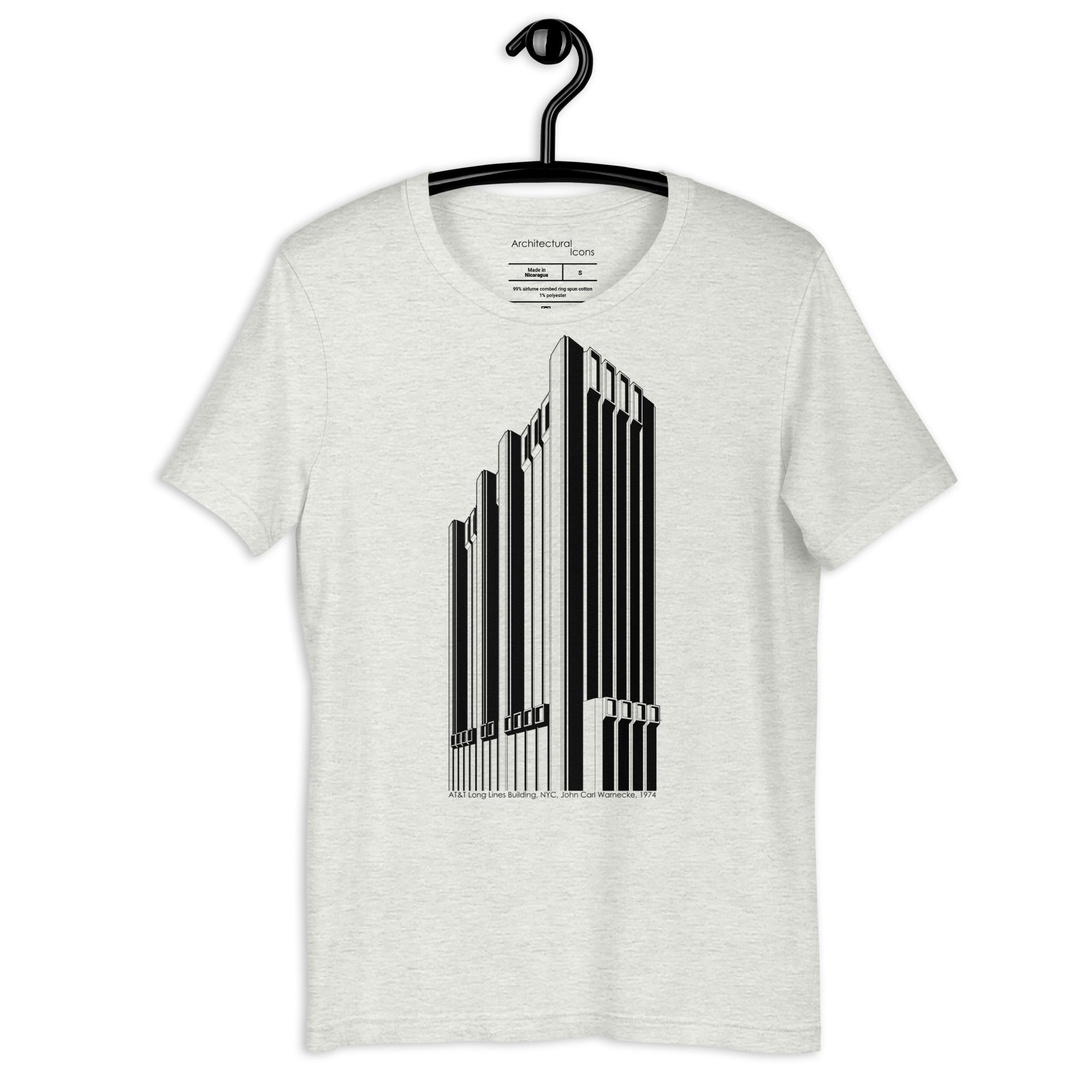 AT&T Long Lines Furman – T-Shirt Nathaniel Unisex Adam Building