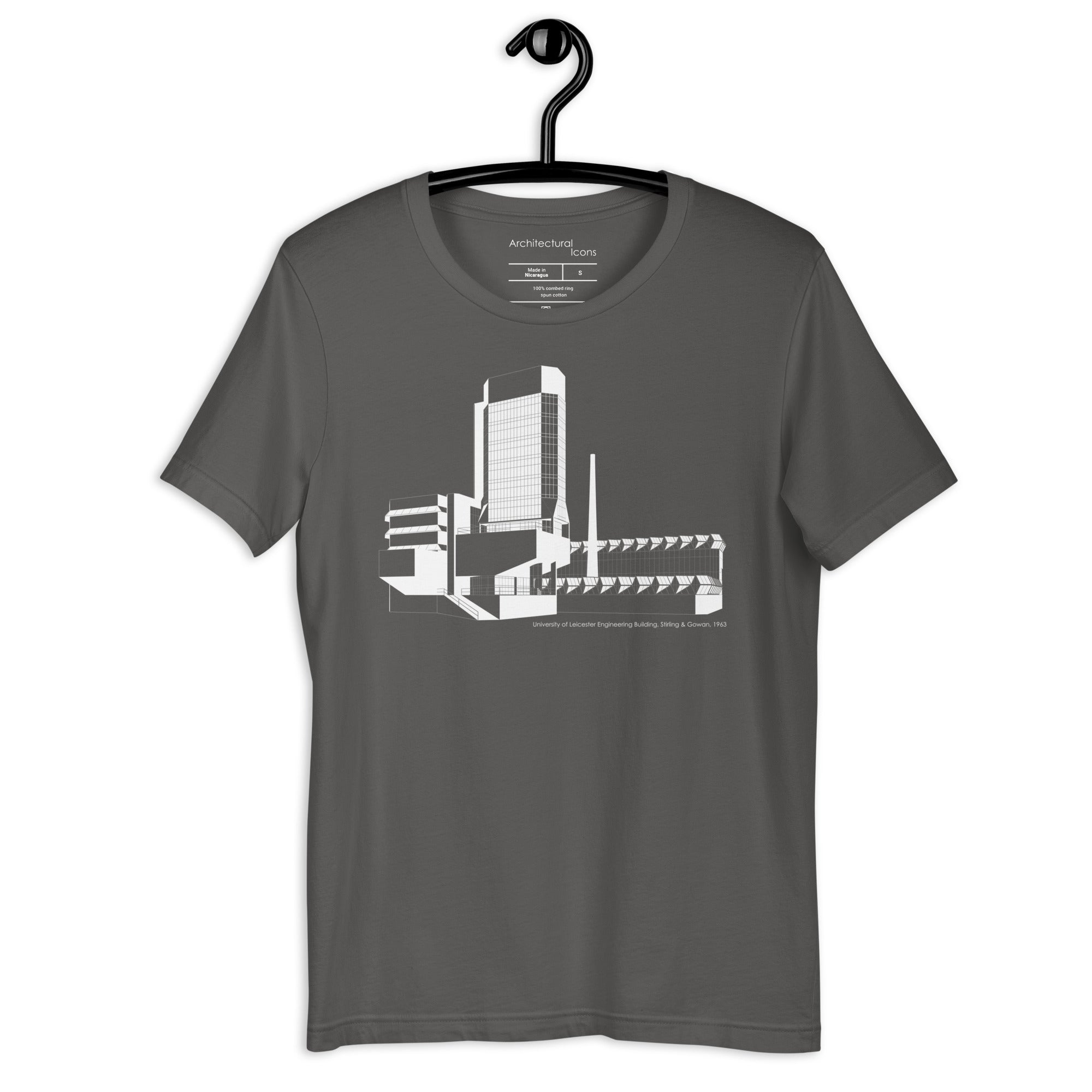 University of Leicester Engineering Building T-Shirts