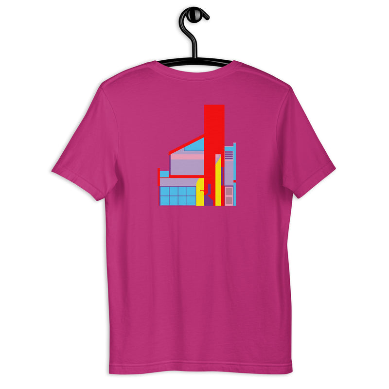 Vanna Venturi House Front-And-Back Colour Unisex T-Shirt