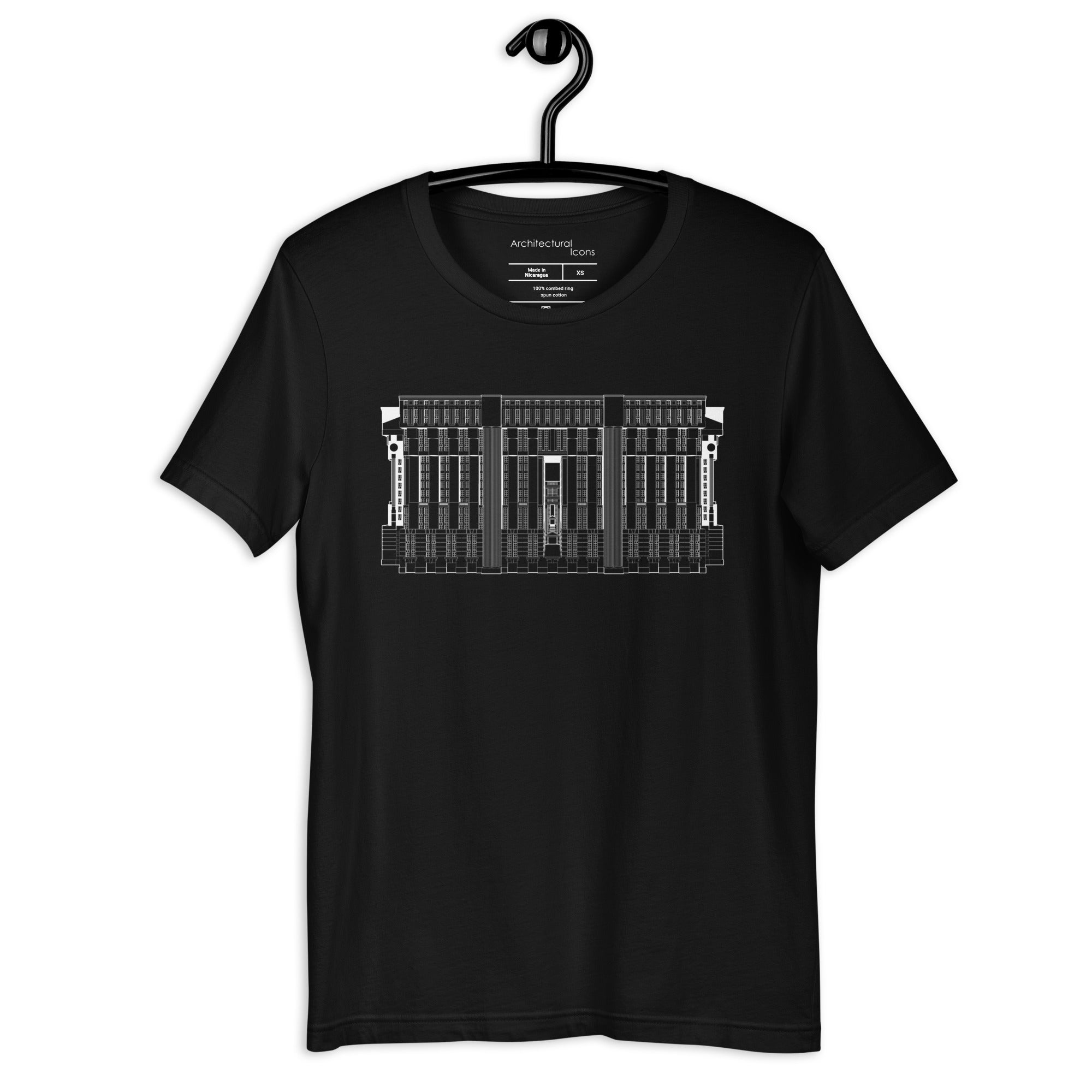 Les Espaces d'Abraxas Eastern Elevation Unisex T-Shirts