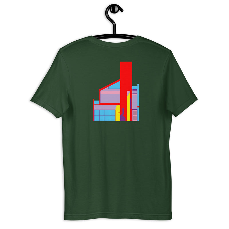 Vanna Venturi House Front-And-Back Colour Unisex T-Shirt