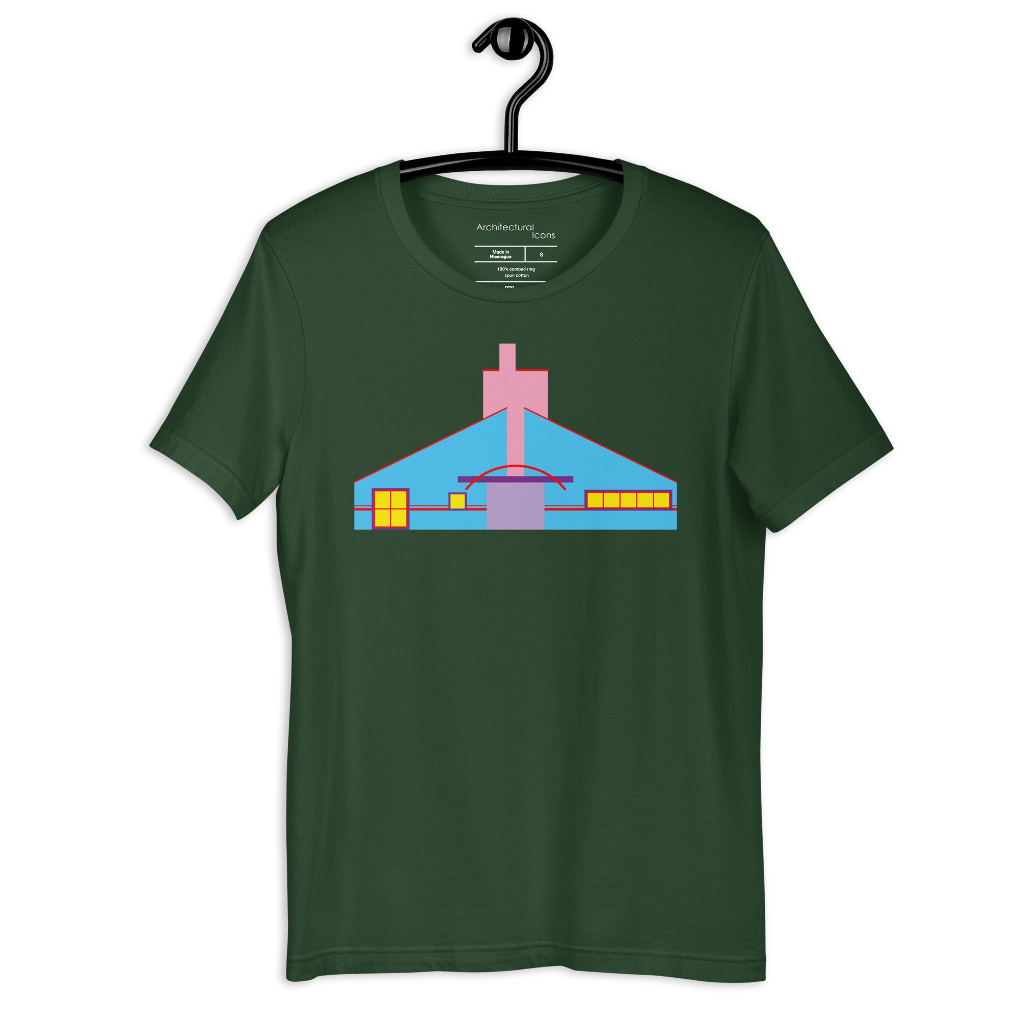 Vanna Venturi House Front-And-Back Colour Unisex T-Shirt