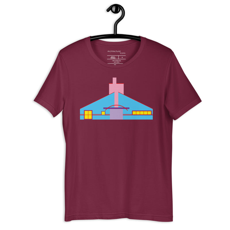 Vanna Venturi House Front-And-Back Colour Unisex T-Shirt