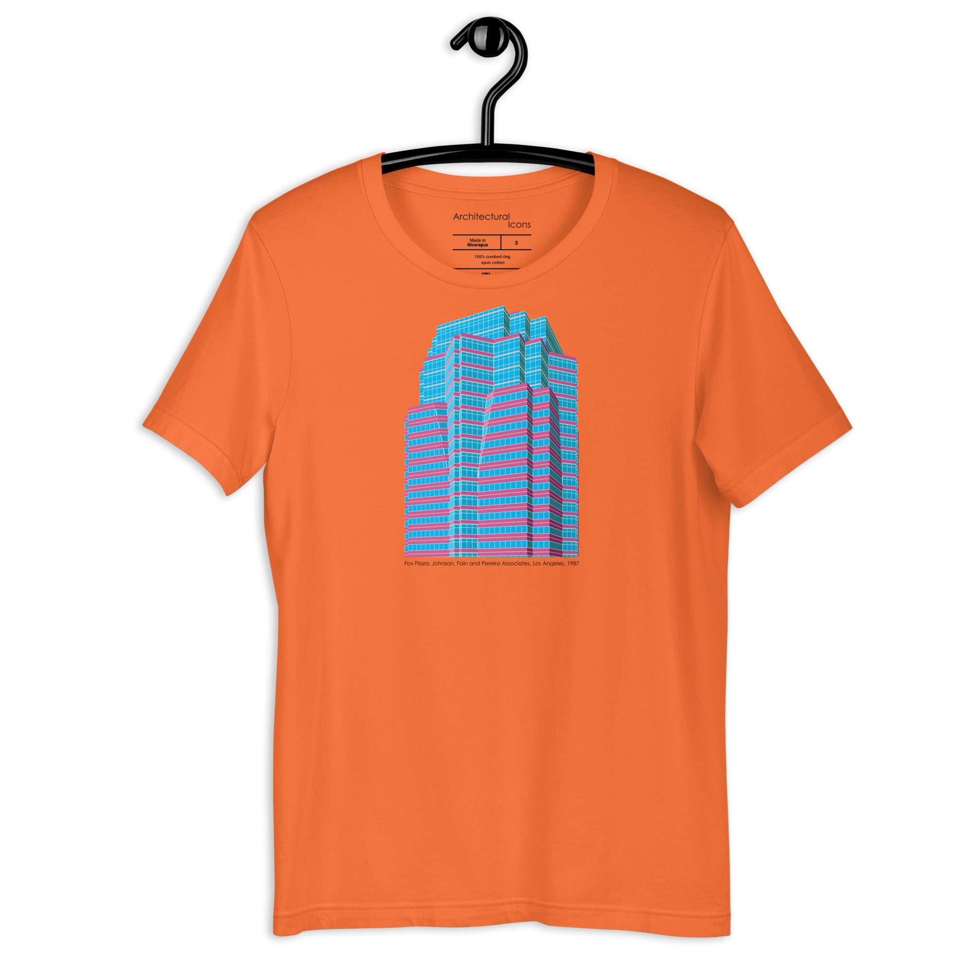 Fox Plaza Unisex Colour T-Shirts