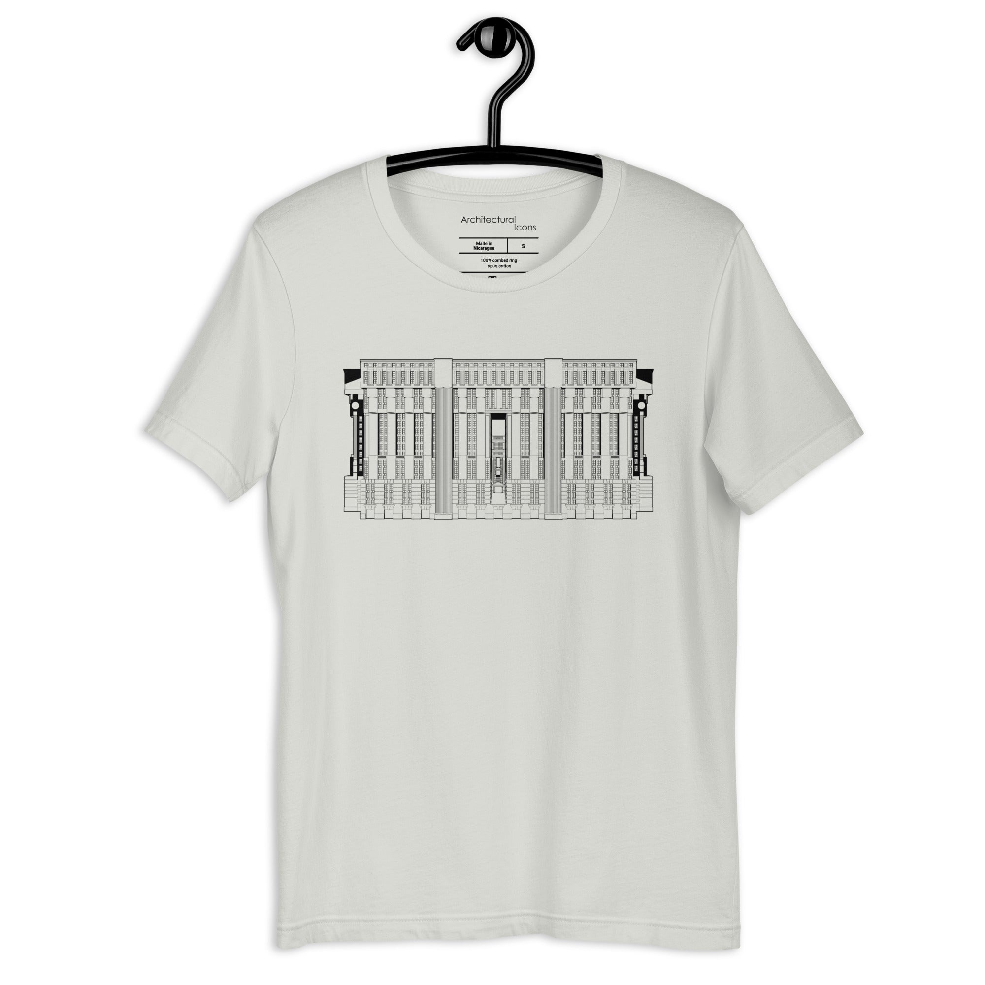 Les Espaces d'Abraxas Eastern Elevation Unisex T-Shirts