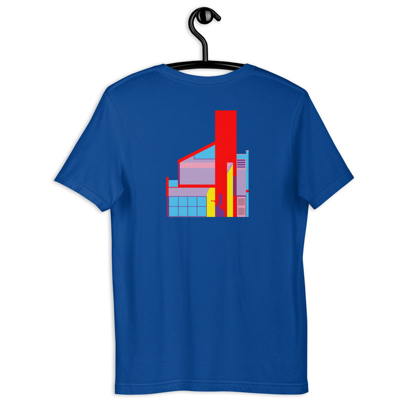 Vanna Venturi House Front-And-Back Colour Unisex T-Shirt