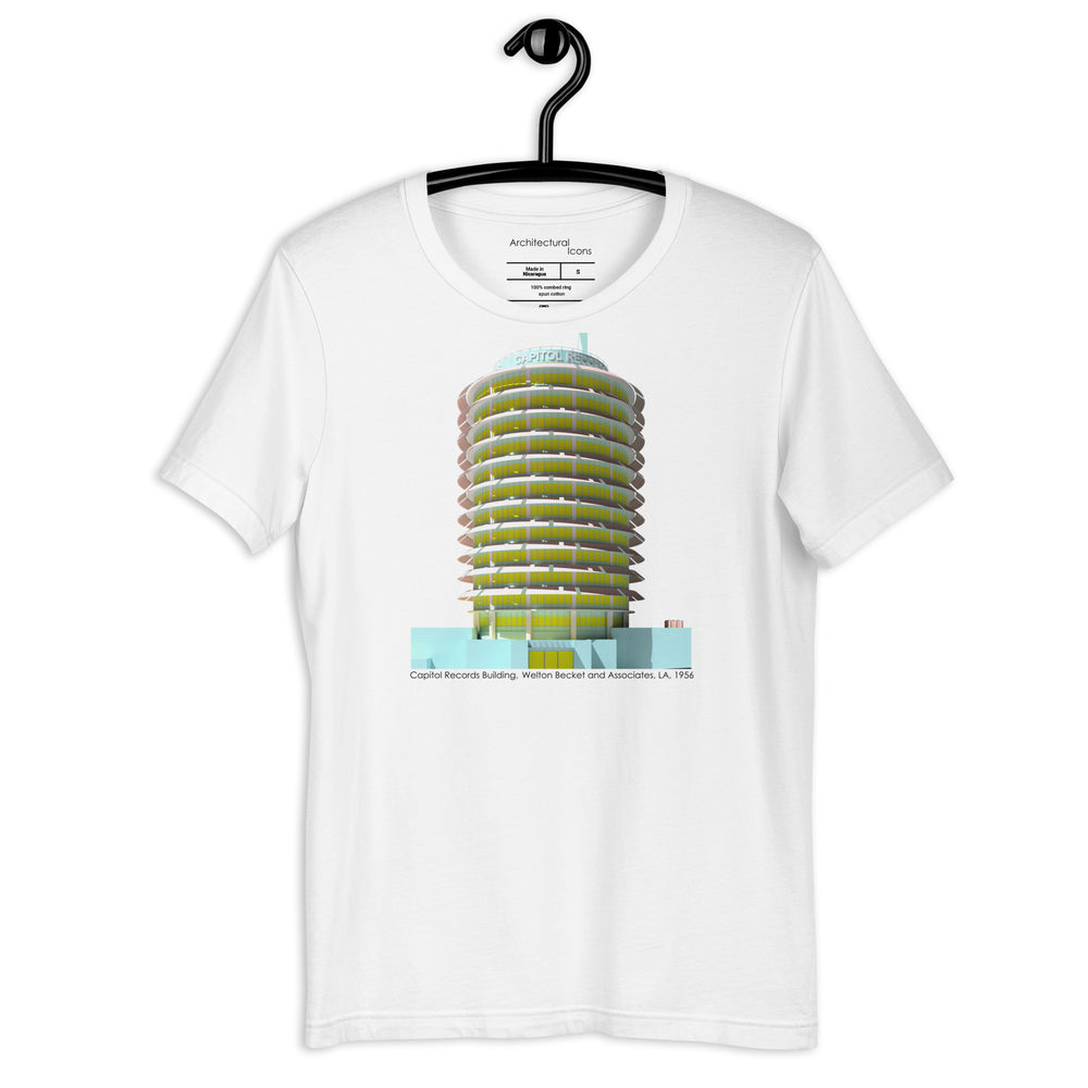 Capitol Records Building Unisex T-Shirts