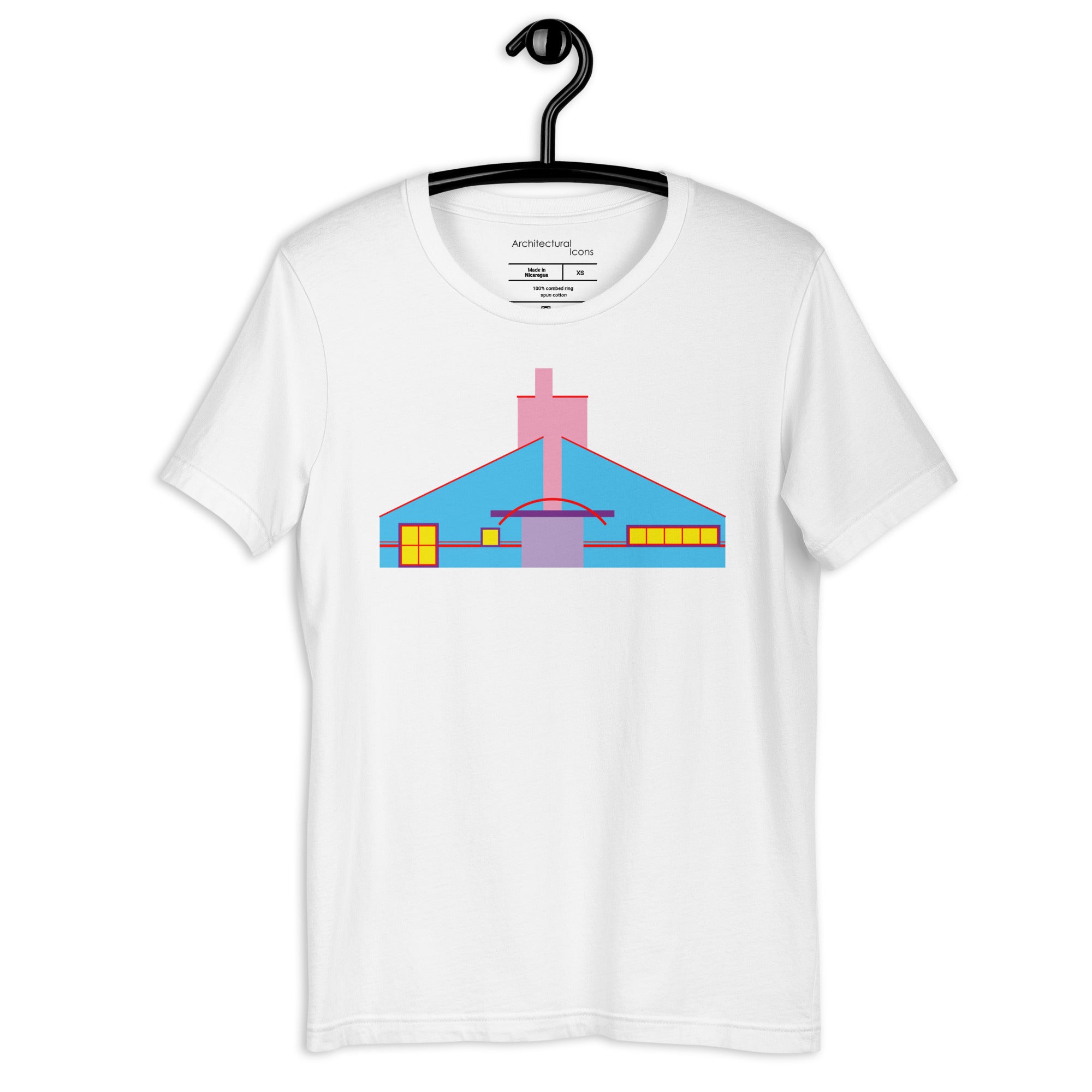 Vanna Venturi House Front-And-Back Colour Unisex T-Shirt