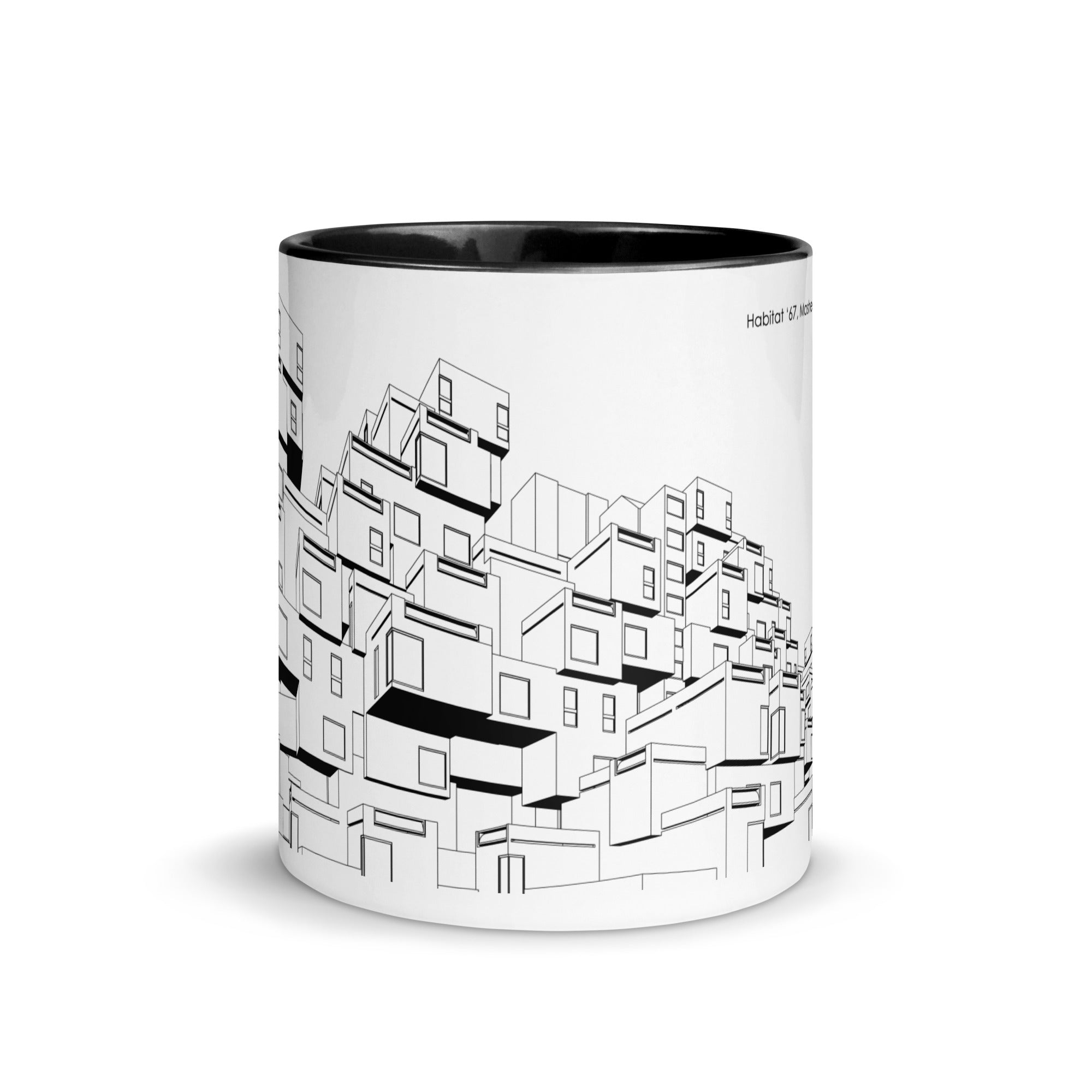 Habitat '67 Different Coloured Mugs