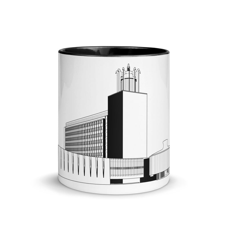 Newcastle Civic Centre Different Coloured Mugs