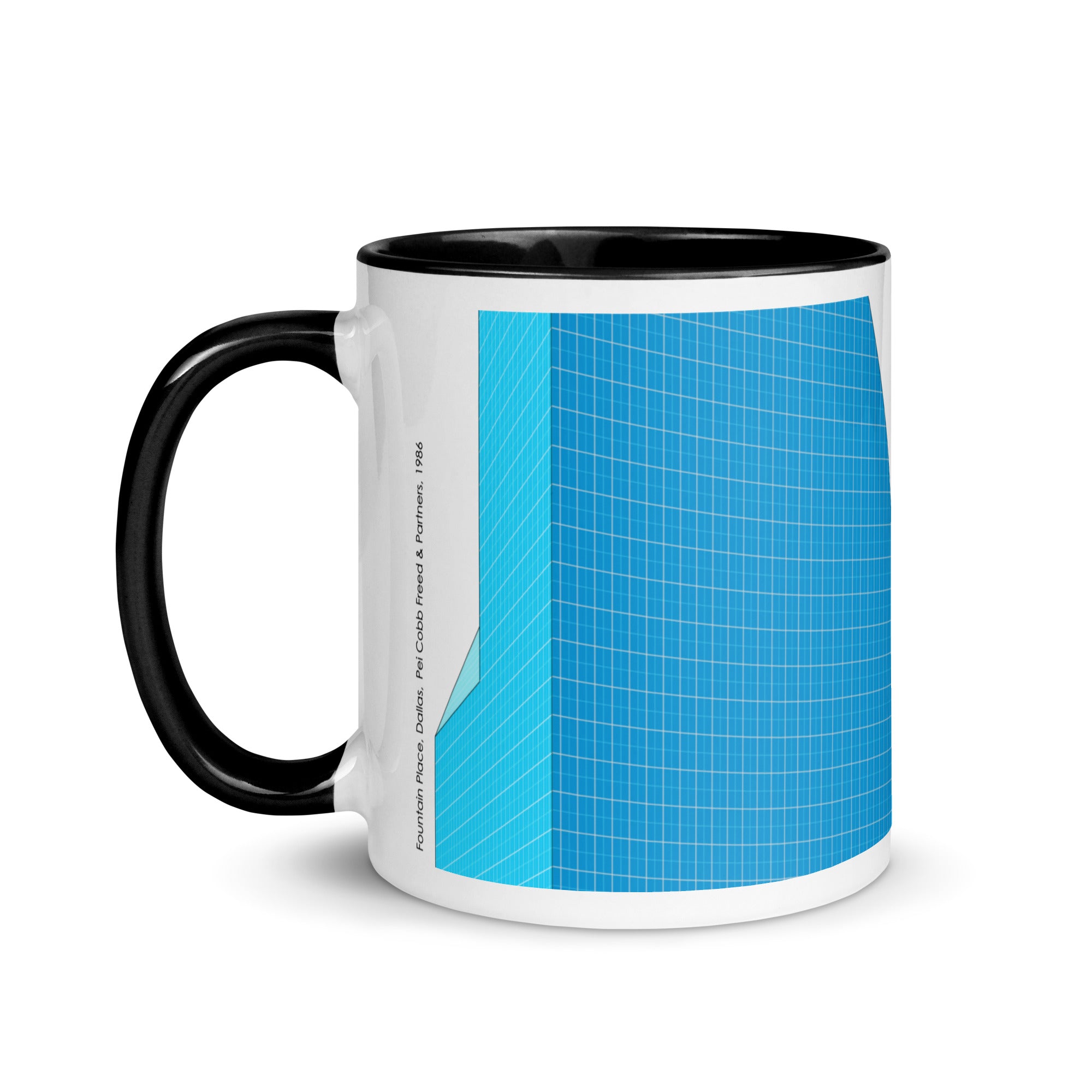 Fountain Place Mug with Colors Inside