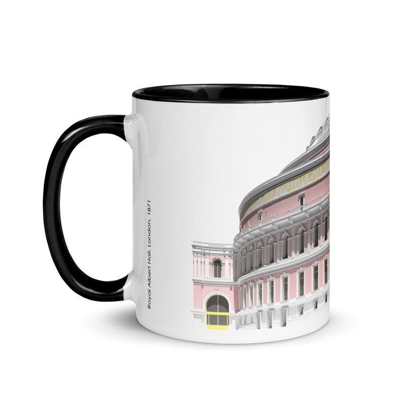 Royal Albert Hall Different Coloured Mugs