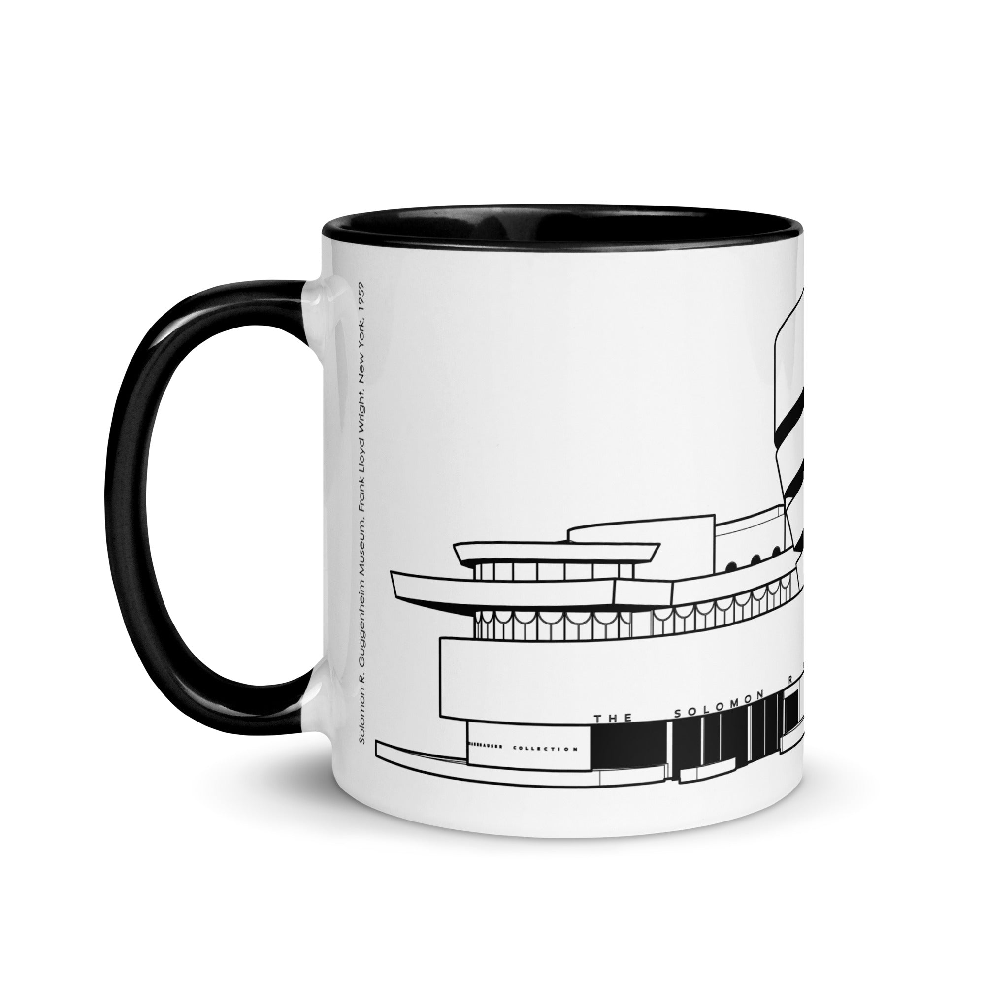 Solomon R. Guggenheim Museum Different Coloured Mugs