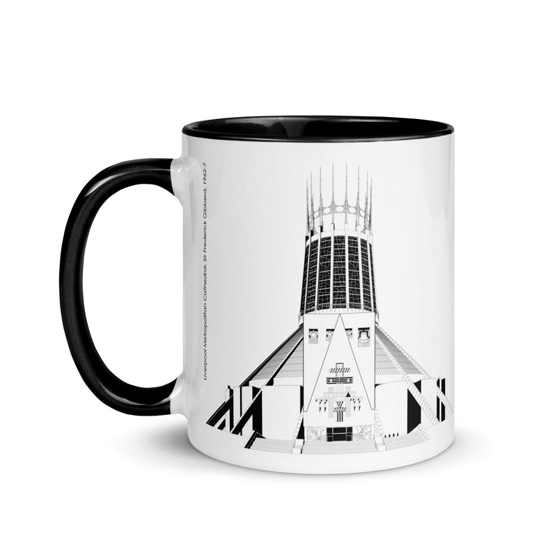 Liverpool Metropolitan Cathedral Different Coloured Mugs