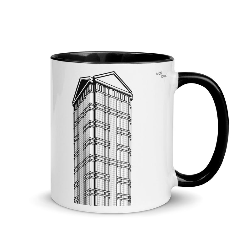 77 West Wacker Different Coloured Mugs