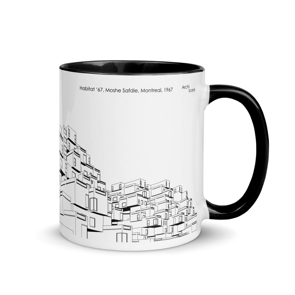 Habitat '67 Different Coloured Mugs