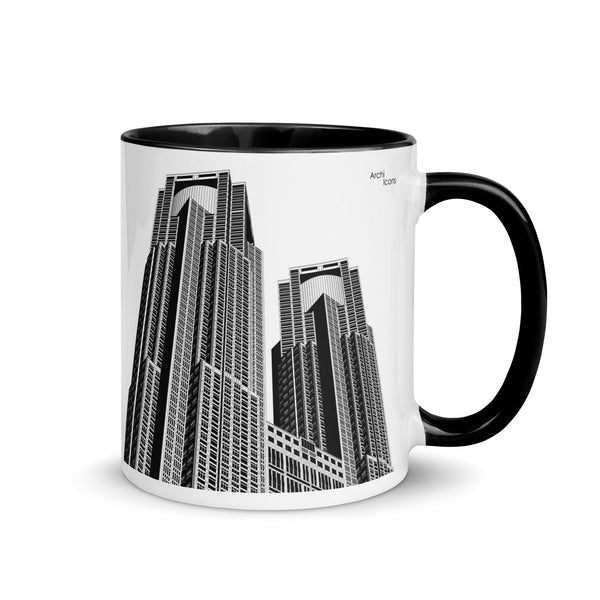 Tokyo Metropolitan Government Building No1 Different Coloured Mugs