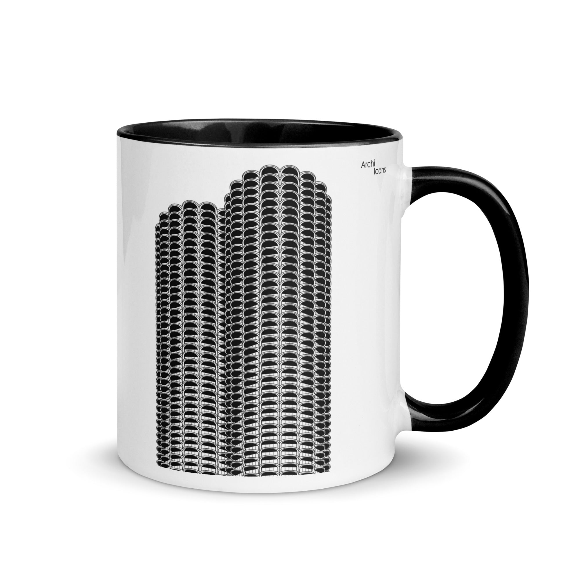 Marina City Different Coloured Mugs