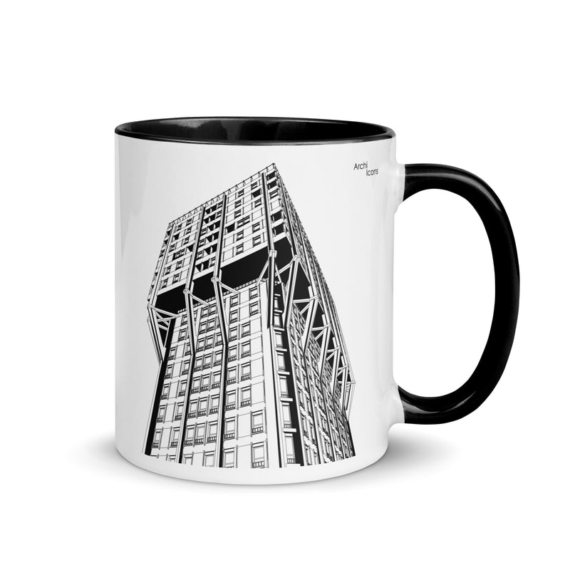 Torre Velasca Different Coloured Mugs