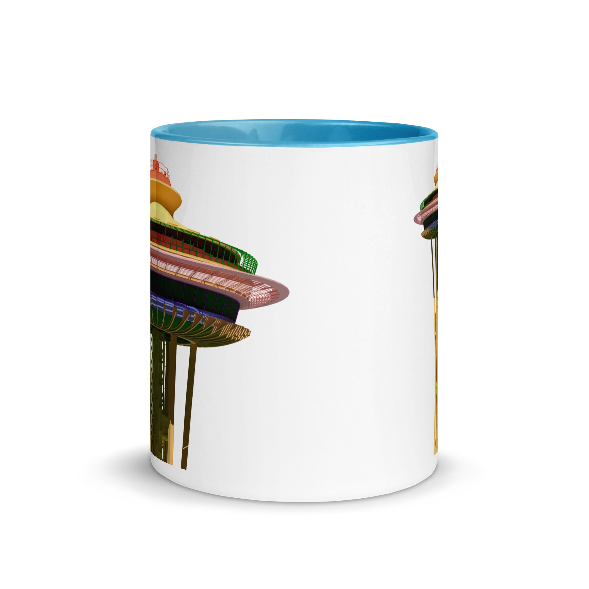 Space Needle Different Coloured Mugs