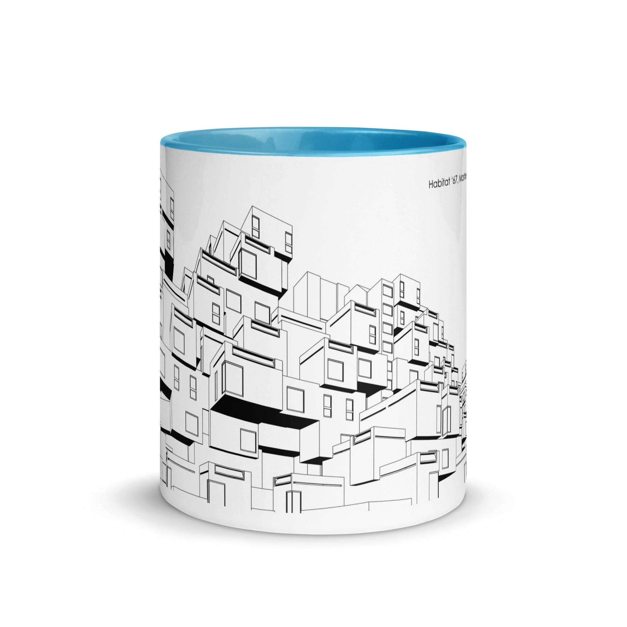 Habitat '67 Different Coloured Mugs