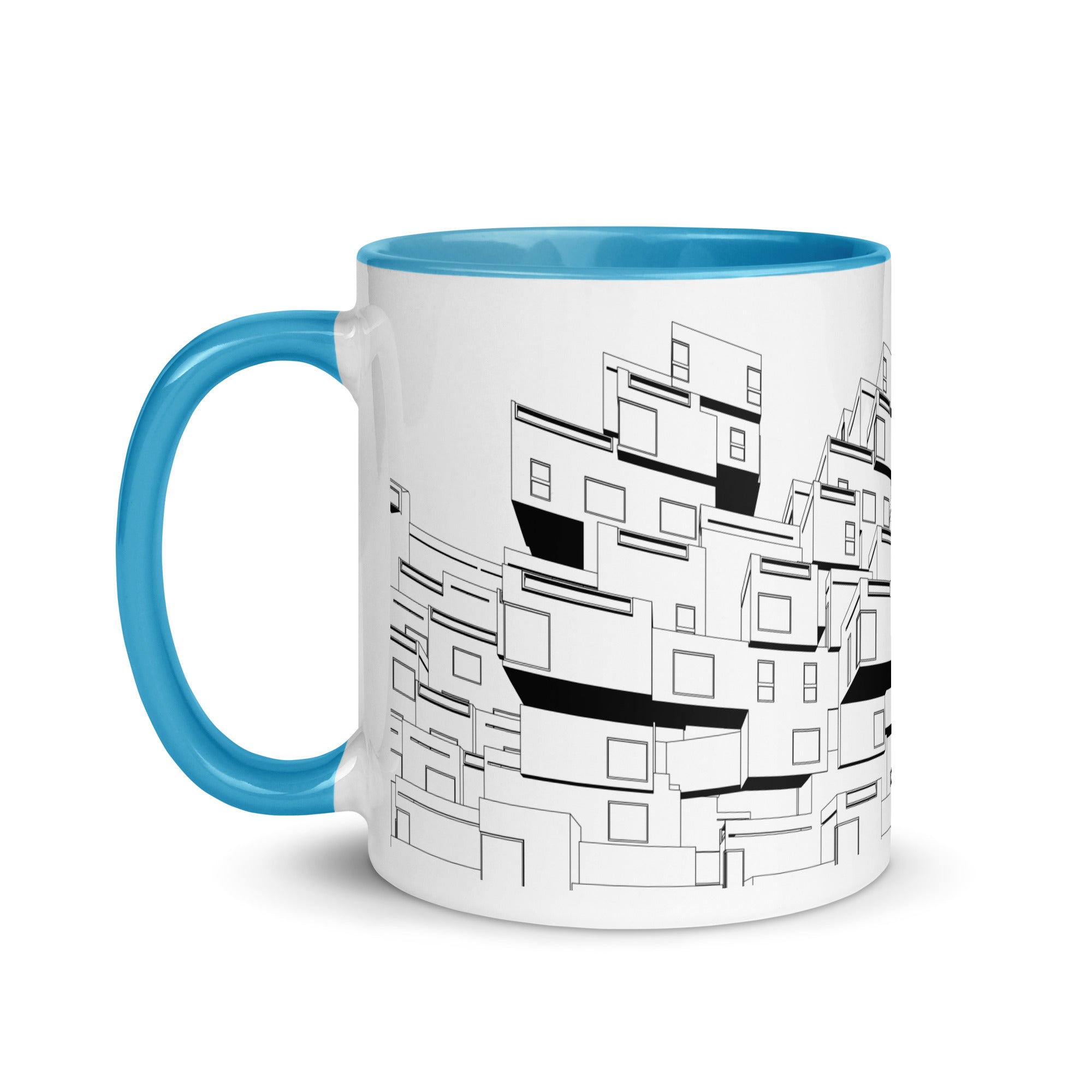 Habitat '67 Different Coloured Mugs