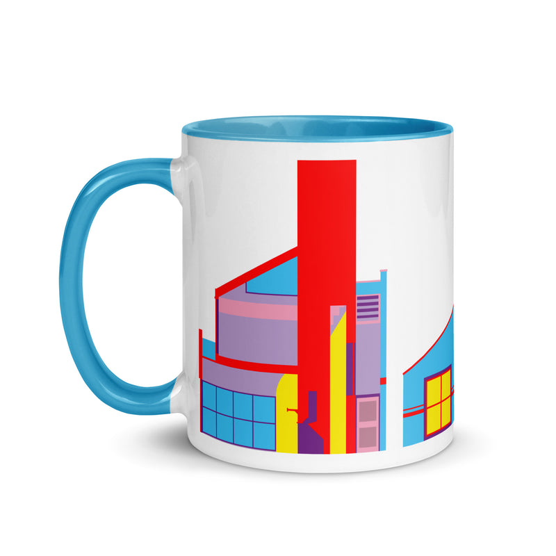 Vanna Venturi House Different Colored Mugs