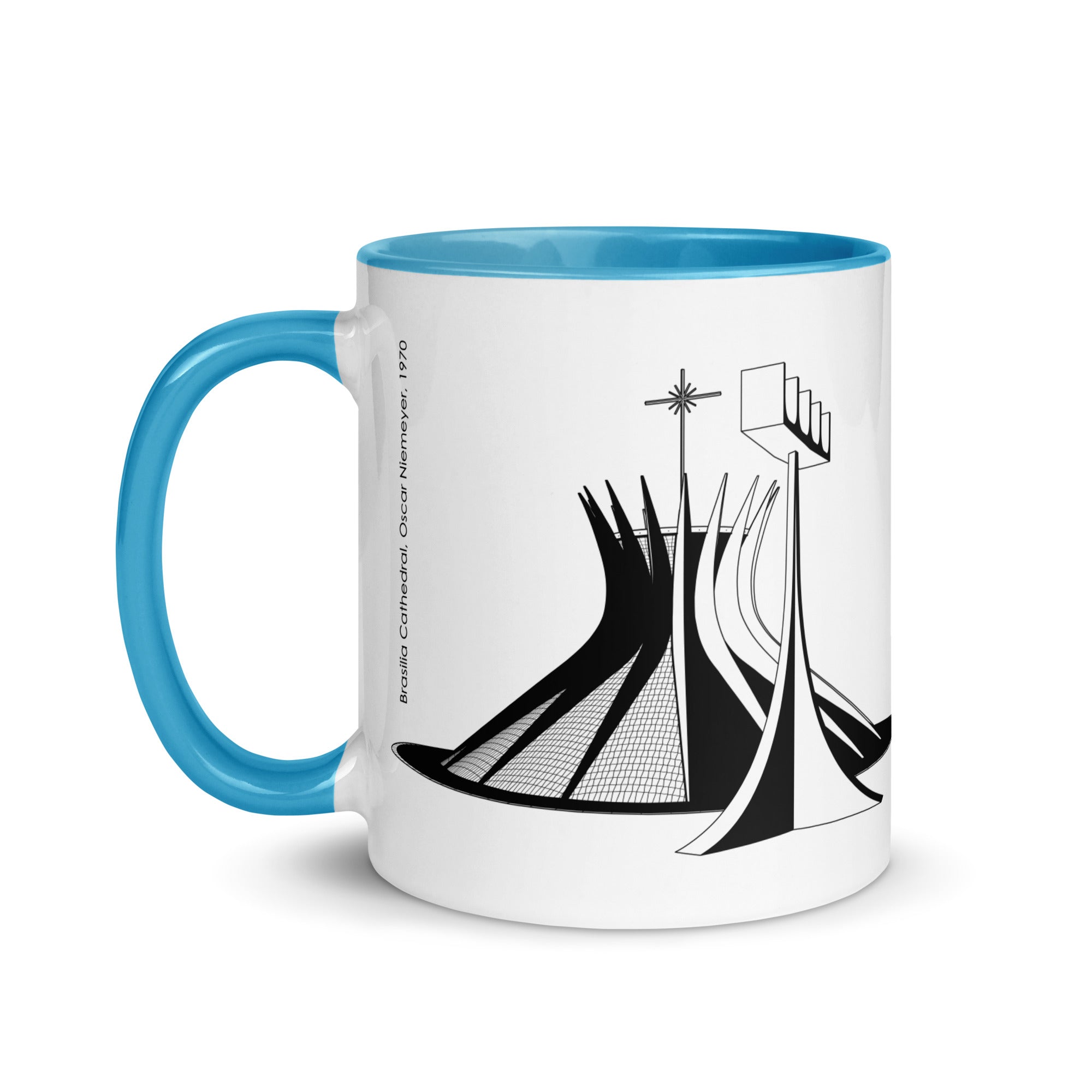 Brasilia Cathedral Different Coloured Mugs