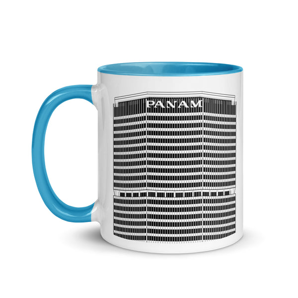 PanAm/Metlife Different Coloured Mugs