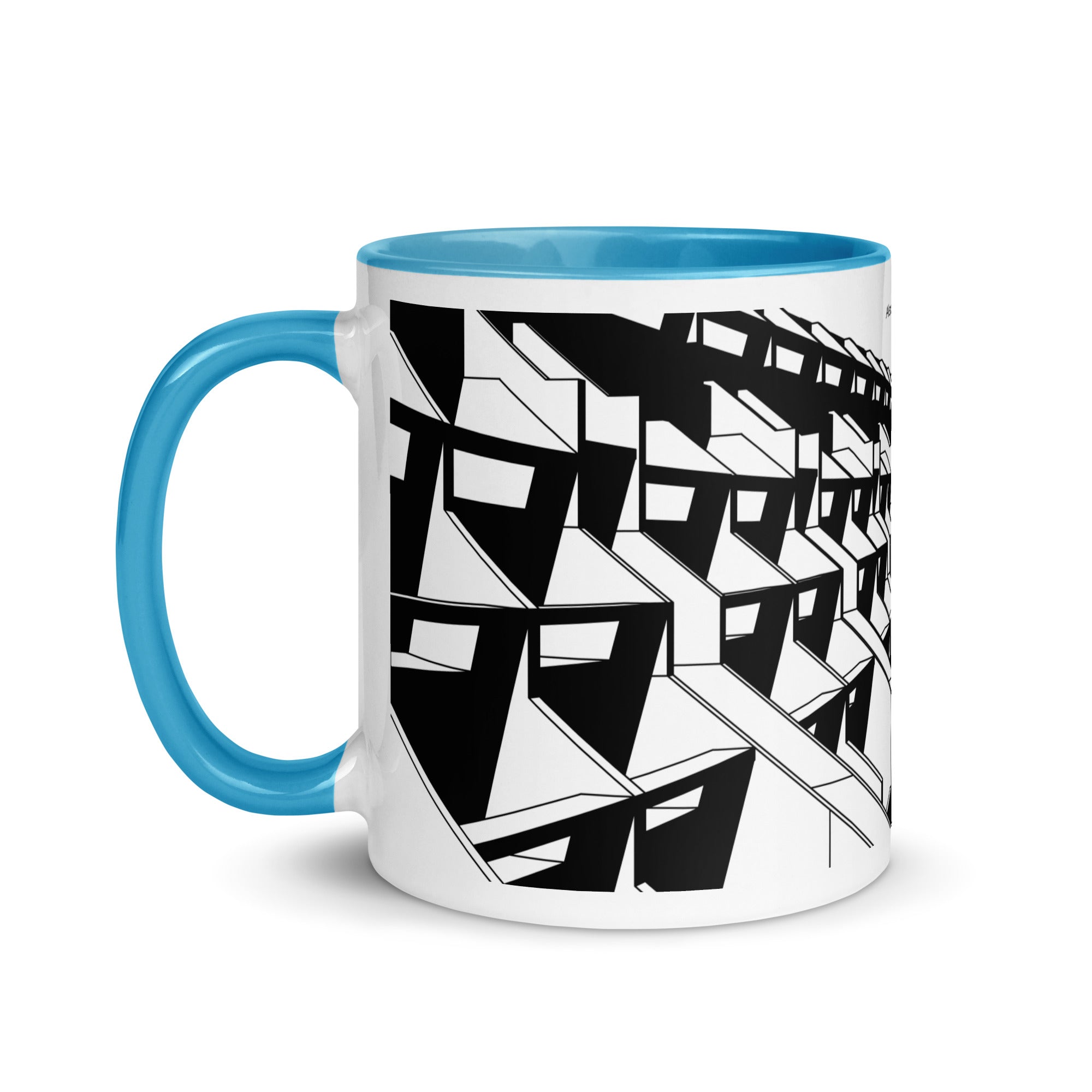 Alexandra Road Estate Different Coloured Mugs