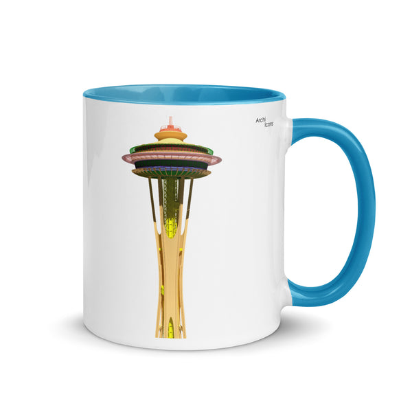 Space Needle Different Coloured Mugs