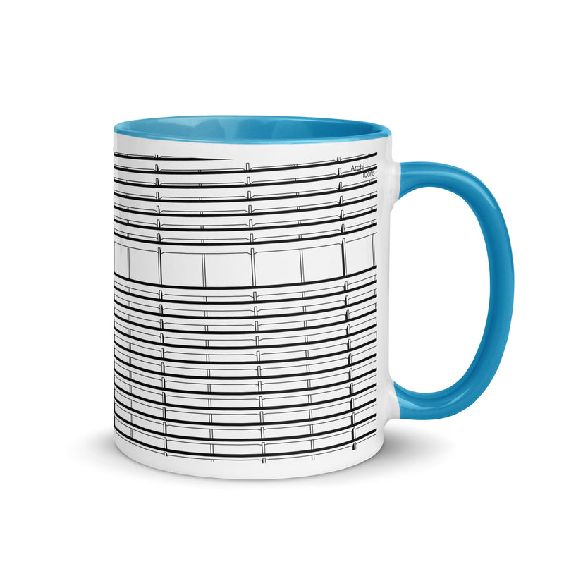 Edificio Copan Different Coloured Mugs