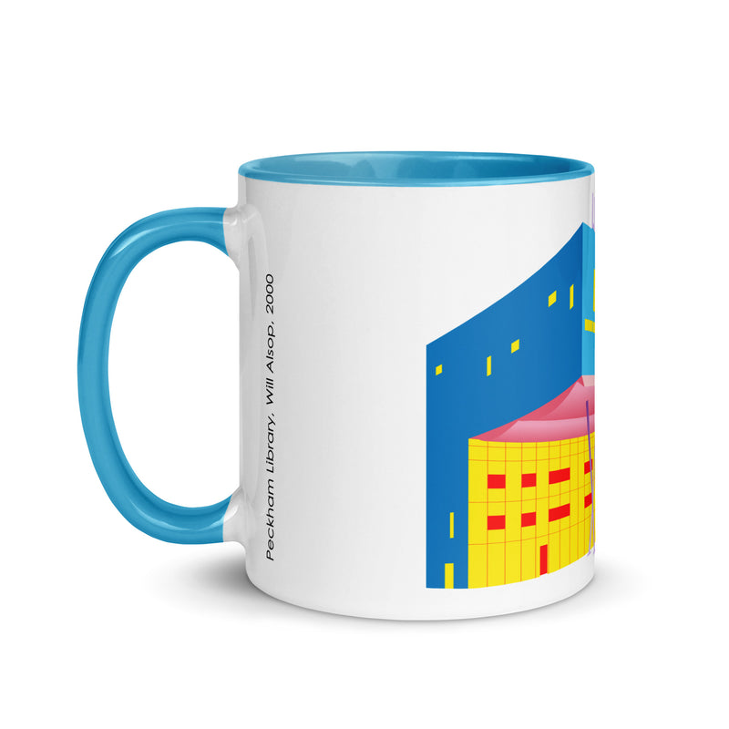 Peckham Library Different Coloured Mugs