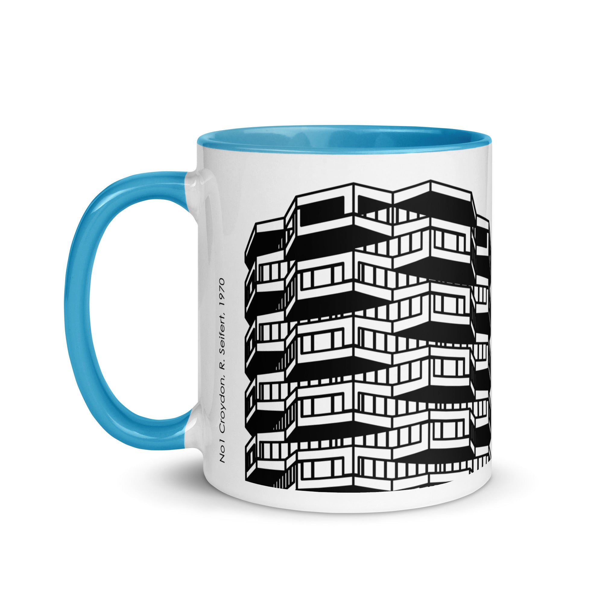 Number One Croydon Different Coloured Mugs