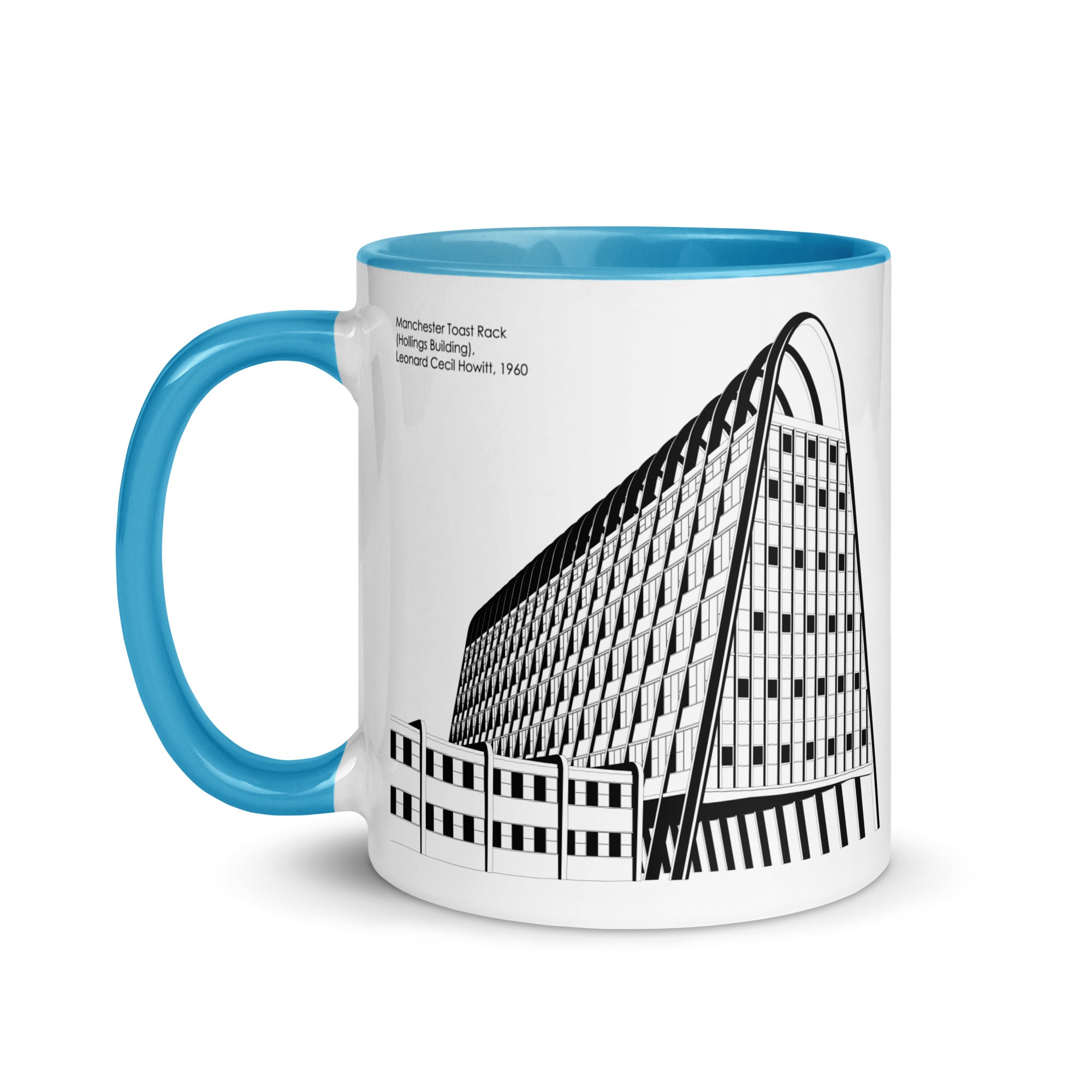 Manchester Toast Rack Different Coloured Mugs | Manchester Modernist ...