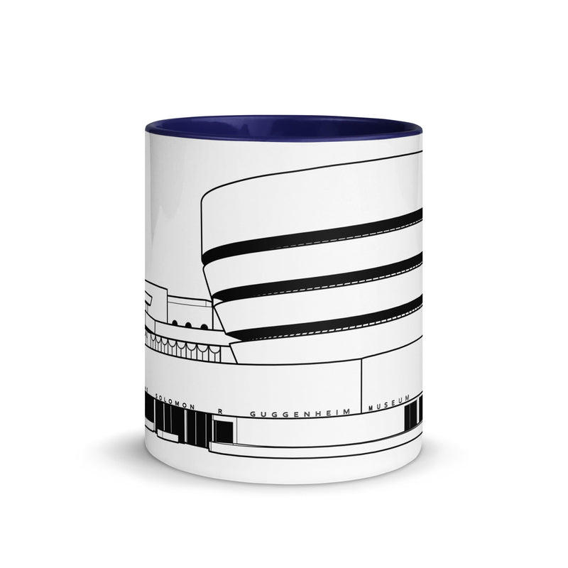 Solomon R. Guggenheim Museum Different Coloured Mugs