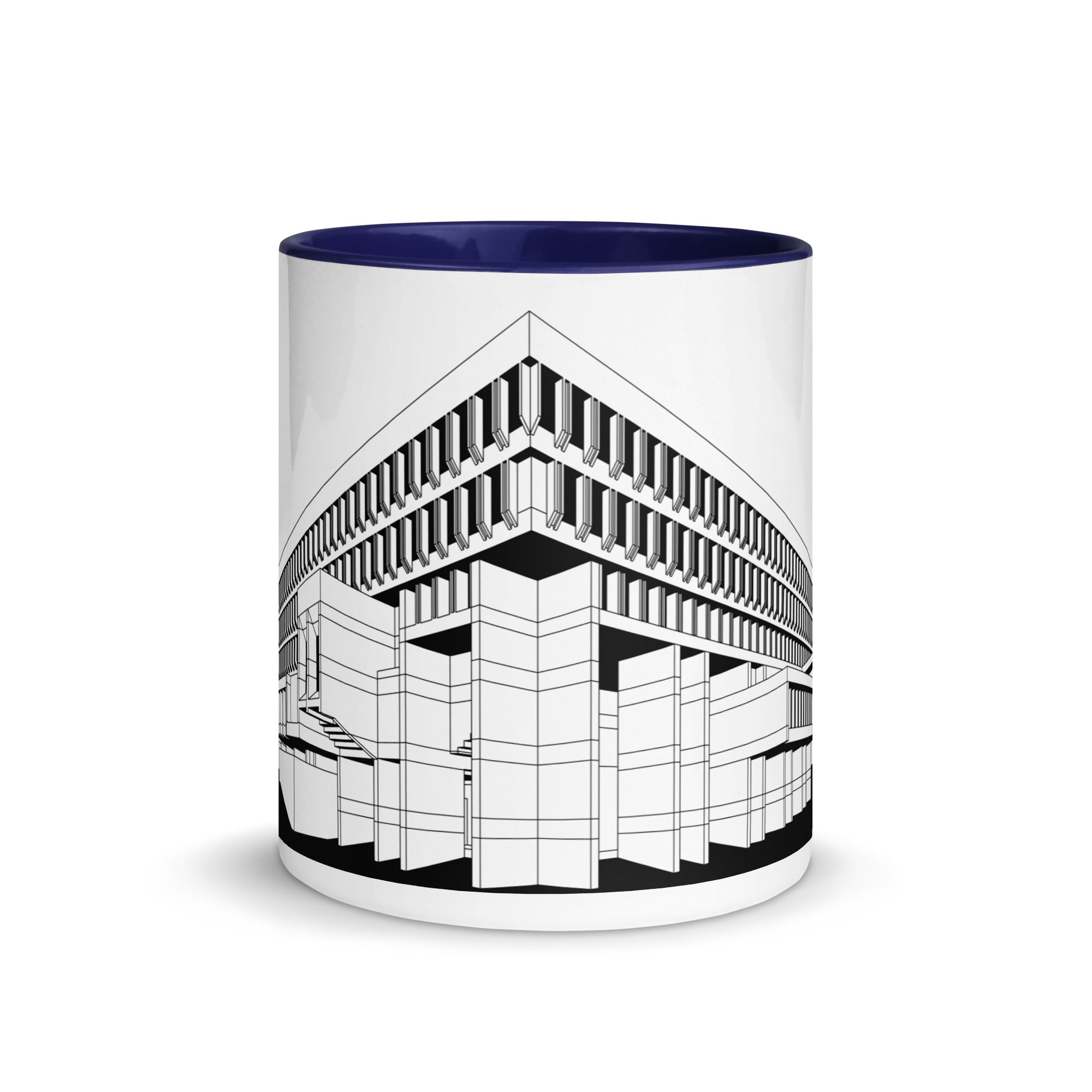 Boston City Hall Different Coloured Mugs