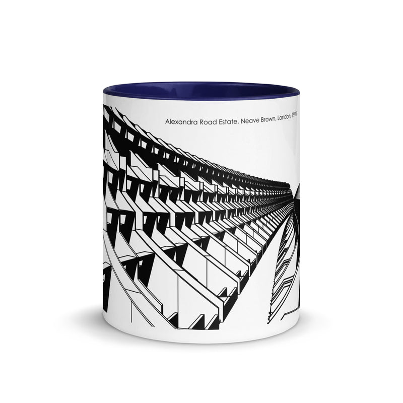 Alexandra Road Estate Different Coloured Mugs