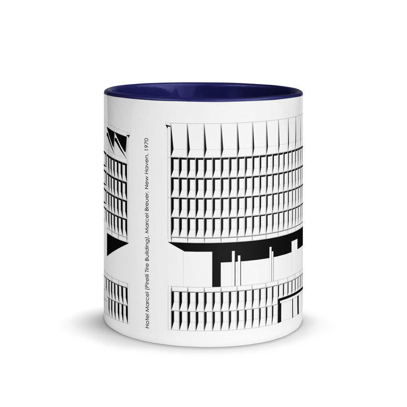 Hotel Marcel (Pirelli Tire Building) Different Coloured Mugs