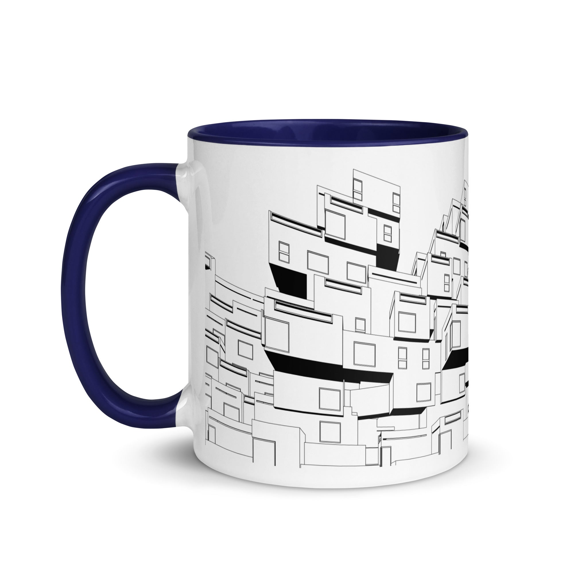 Habitat '67 Different Coloured Mugs