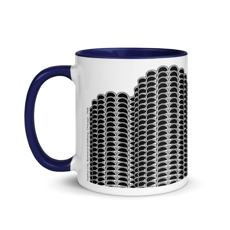 Marina City Different Coloured Mugs