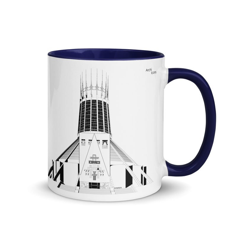 Liverpool Metropolitan Cathedral Different Coloured Mugs