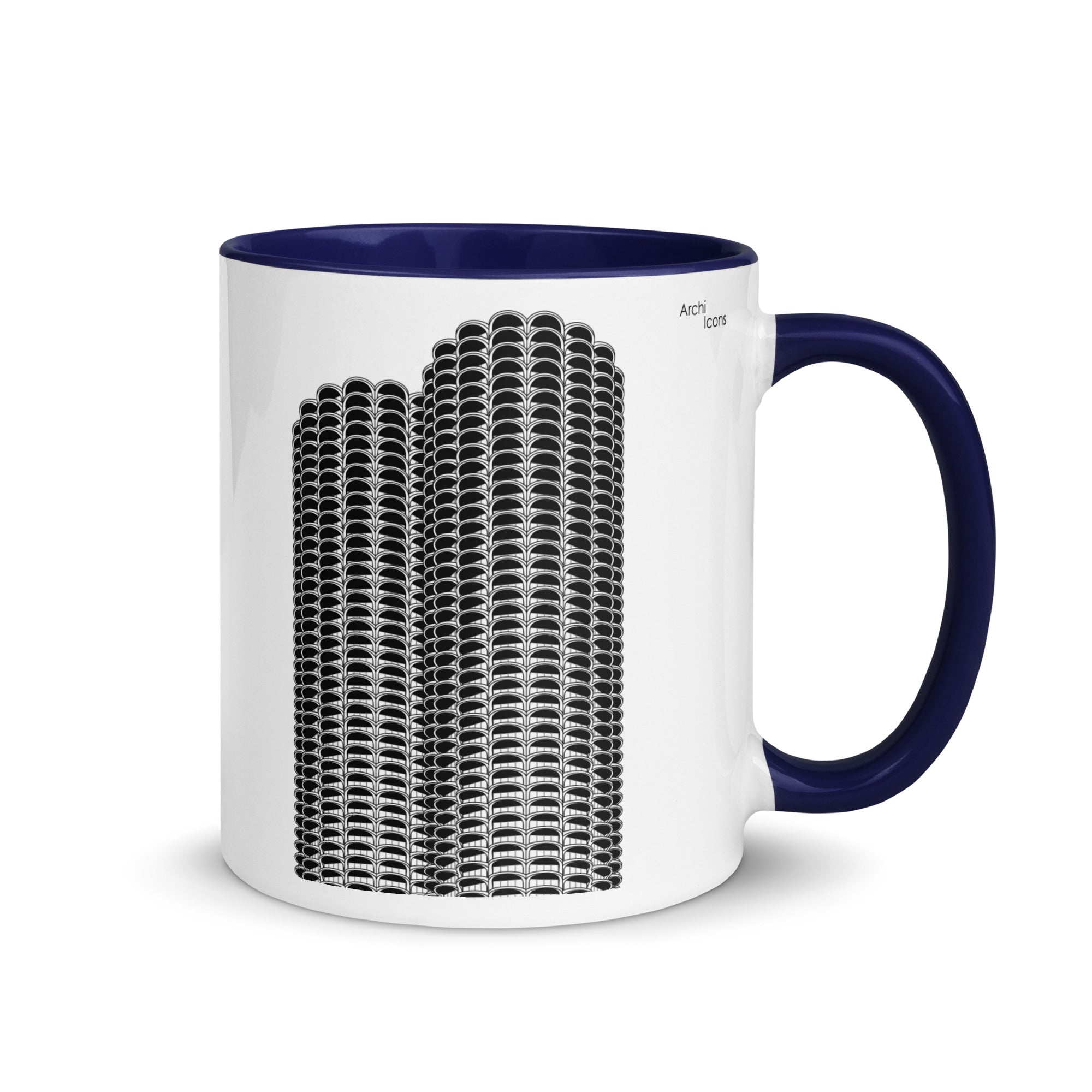 Marina City Different Coloured Mugs