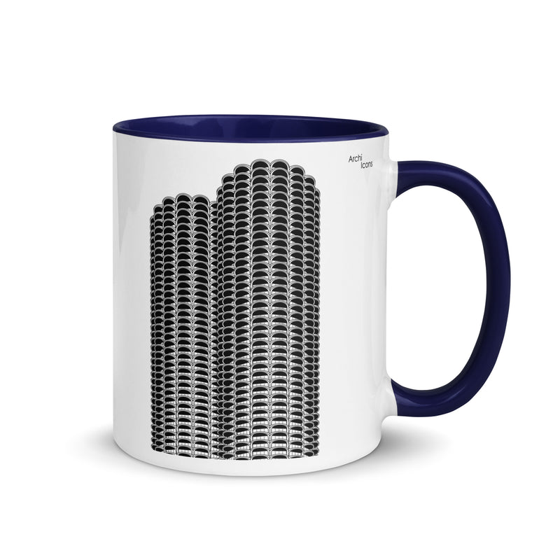 Marina City Different Coloured Mugs