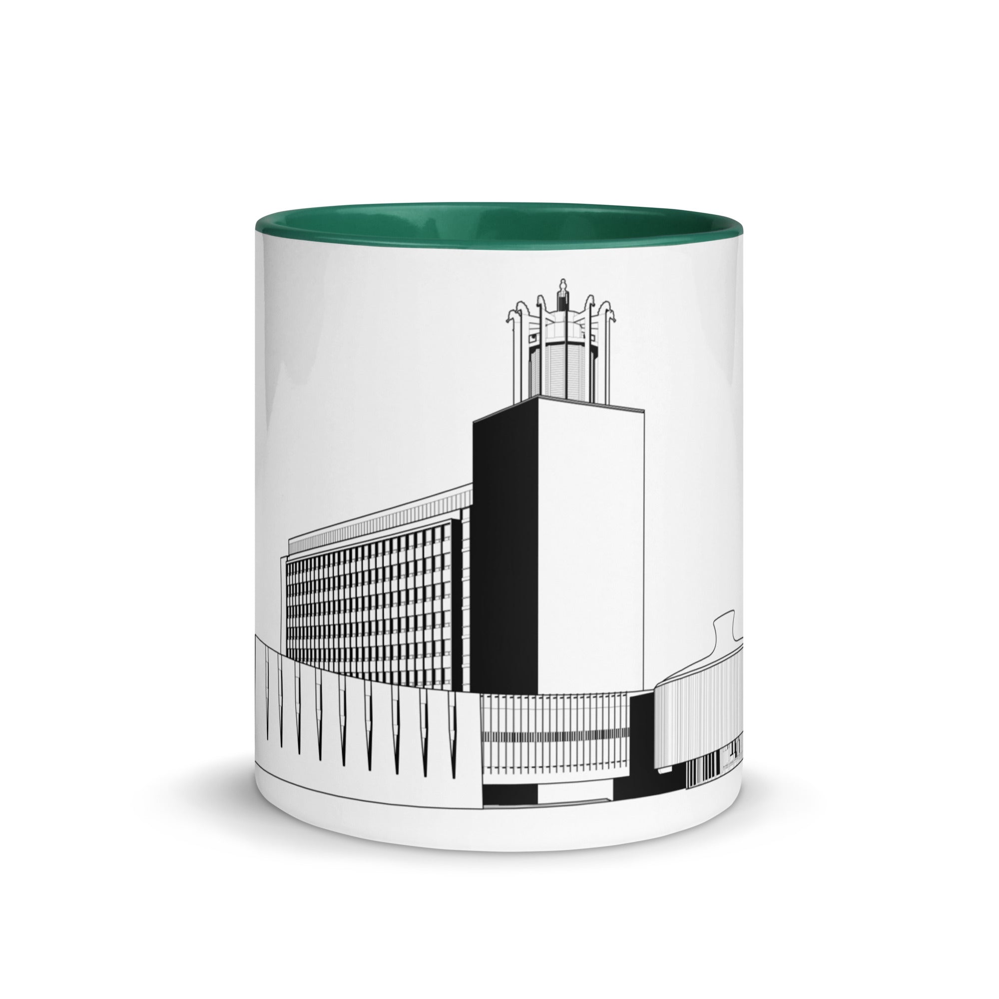 Newcastle Civic Centre Different Coloured Mugs