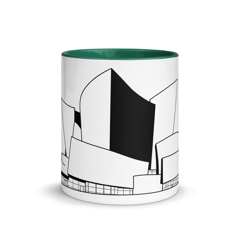 Walt Disney Concert Hall Different Coloured Mugs